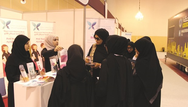 One of the QCSu2019 activities is spreading awareness on cancer.
