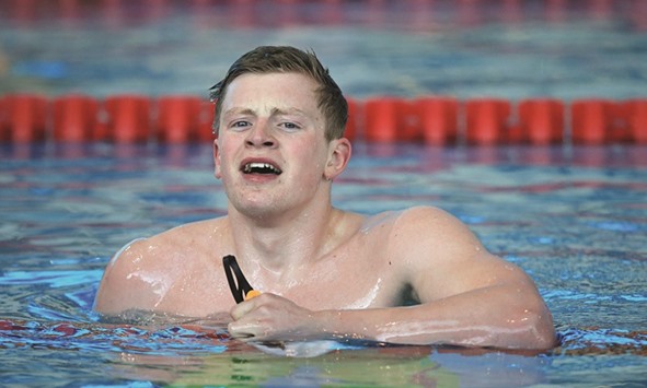 British 19-year-old swimmer Adam Peaty.