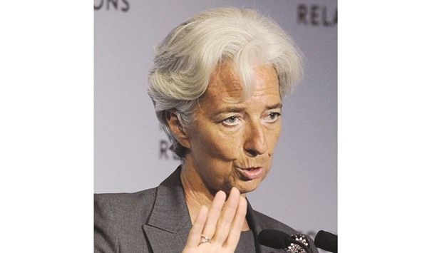 IMF chief Lagarde.