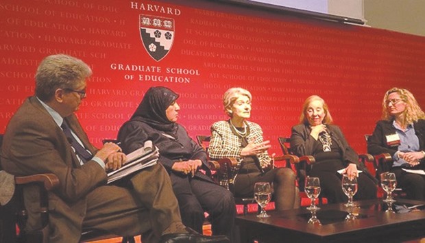 WISE Prize for Education Laureate Dr Sakena Yacoobi during a panel discussion.