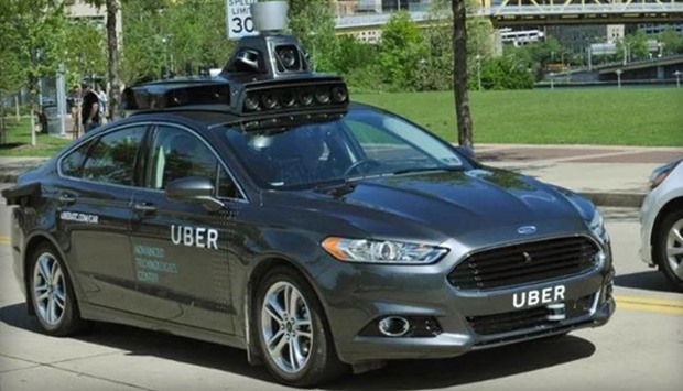 Uber  self-driving car