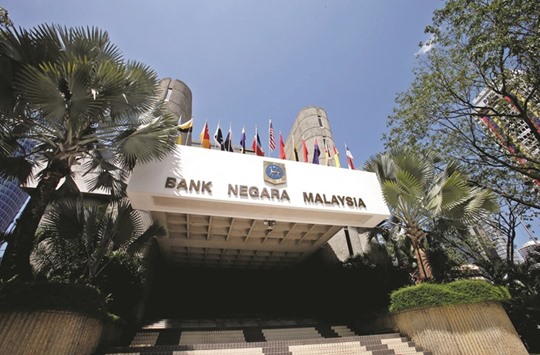 A general view of the headquarters of Malaysiau2019s central bank, Bank Negara Malaysia, in Kuala Lumpur. The bank yesterday left its overnight policy rate at 3.25%, as widely expected.