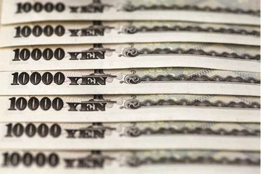 Japanese 10,000 yen notesu2019 line-up in Tokyo. Publicly, Japanese policymakers have railed against the yenu2019s rapid appreciation to 18-month highs, putting investors on high alert against possible intervention in currency markets.