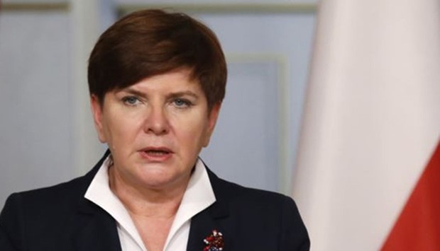 Poland Prime Minister Beata Szydlo