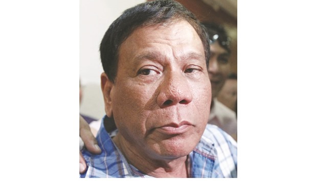 Duterte: facing charges?
