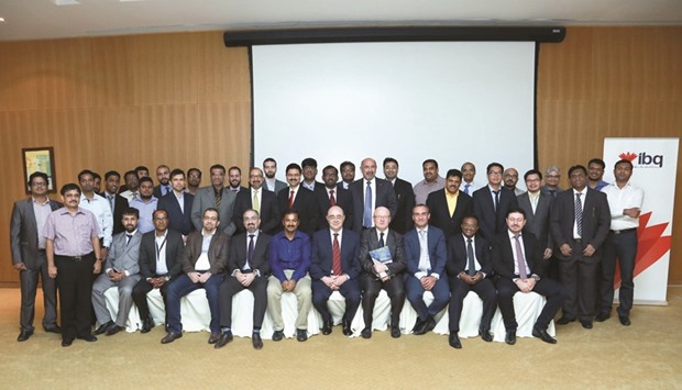 IBQ officials and participants at the recently held trade finance workshop.