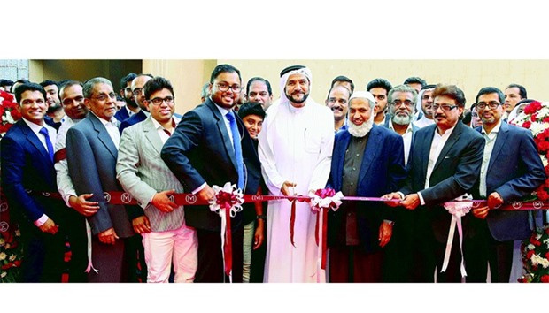 The 152nd outlet of Malabar Gold & Diamonds was inaugurated at Rolla Street, Sharjah, UAE, by Al Leem Corporation founder and executive chairman Dr Rashid al-Leem on Friday. Malabar Group co-chairman Dr P A Ibrahim Haji, Malabar Gold & Diamonds managing director (international operations) Shamlal Ahamed, Group executive director K P Abdul Salam and other dignitaries and guests were present.