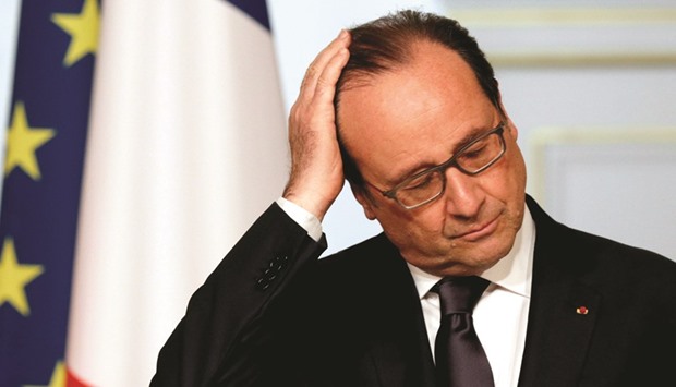 Hollande u2026 few backers