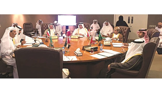 The 27th Meeting of GCC Undersecretaries Committee of Post and Telecommunications in progress in Riyadh yesterday.