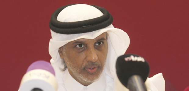 QFA president Sheikh Hamad bin Khalifa bin Ahmed al-Thani