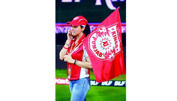 Kings XI Punjab co-owner Preity Zinta