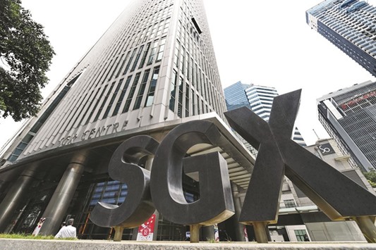 A view of the Singapore Exchange building at the financial district in Singapore. The SGX is in exclusive talks to buy Baltic Exchange, which has been at the heart of the global shipping industry for centuries, the two companies said yesterday.