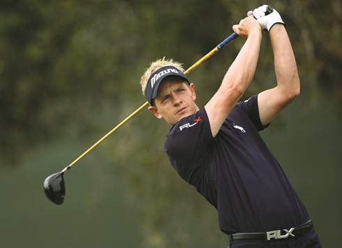 File picture of Luke Donald of England.
