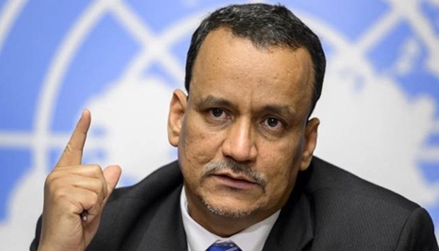 UN envoy Ismail Ould Cheikh Ahmed.