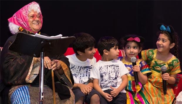 Children enjoy an activity at Freej Aspire last year