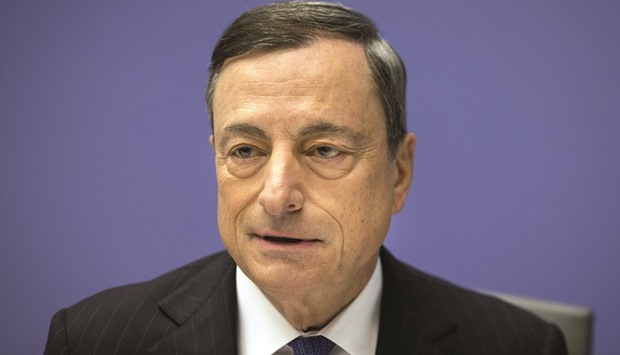 Draghi: Pushing down companiesu2019 borrowing costs.