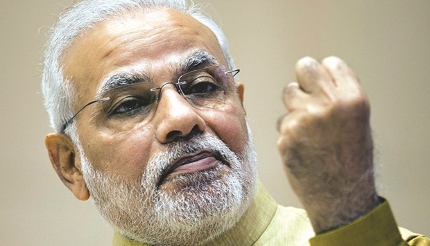 Modi: To counter rising discontent in villages with a pledge to double farmer incomes by 2022.