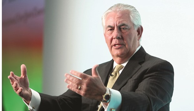Exxon chairman and CEO Rex Tillerson said the company is proceeding with more than 100 major oil and gas developments in various stages of planning or construction that will eventually tap the equivalent of 20bn barrels of crude; enough to supply every refinery in the US for more than three years.