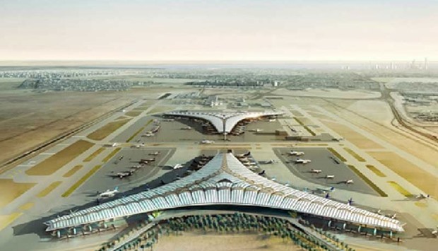 The new terminal, due to be completed in six years, will raise capacity at Kuwait's only airport to 25 million passengers annually from around seven million now, the minister said.