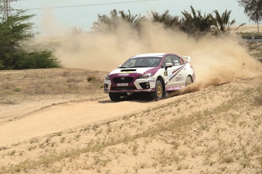 Rashid al-Nuami takes a two-point MERC 2 lead into this weekendu2019s Jordan Rally.