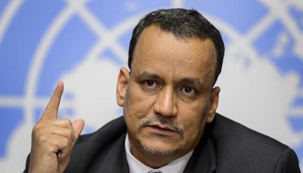 UN special envoy to Yemen Ismail Ould Cheikh Ahmed