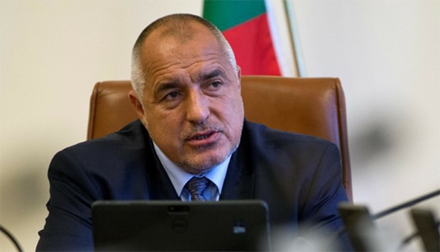 Bulgarian Prime minister Boyko Borisov