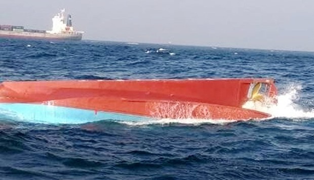Fishing boat collided with a Maltese cargo ship