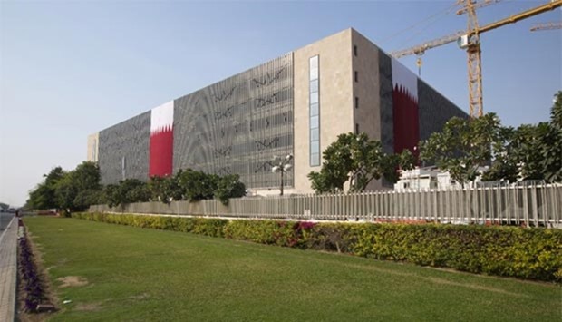The new building at the Hamad General Hospital