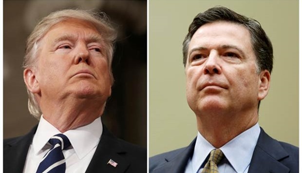 Donald Trump has assailed critics over their response to the ouster of James Comey.