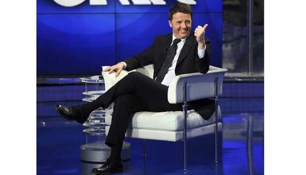 Renzi: has vowed to u2018bring back energy, momentum and vigour to the countryu2019.