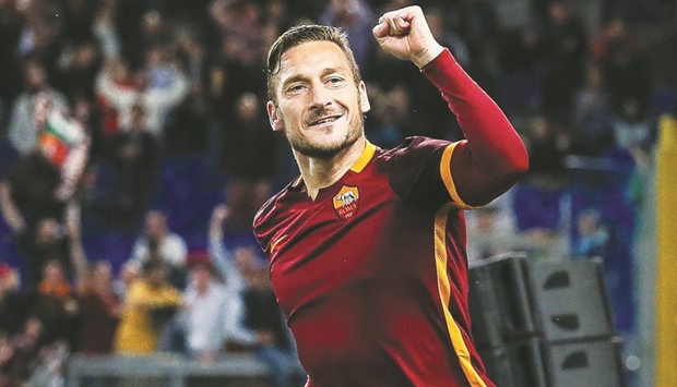 Francesco Totti will be given a farewell when they host Genoa on his swansong on May 28.