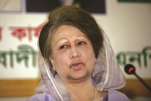 Khaleda Zia ... court woes