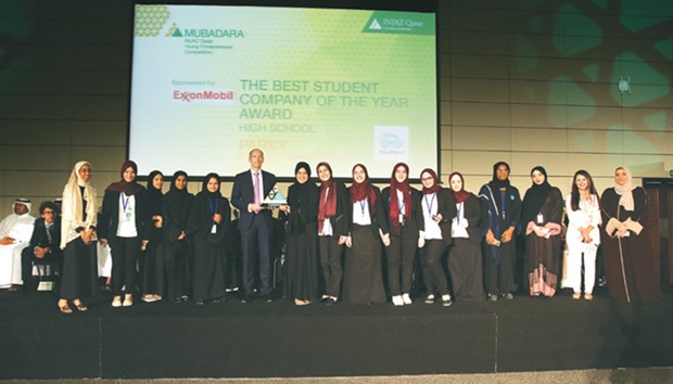Winners of the Mubadara 2017 competition.