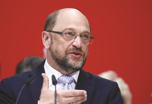 Schulz: It is a rocky road, but the SPD is a battle-hardened party and we will put up a fight in the elections.
