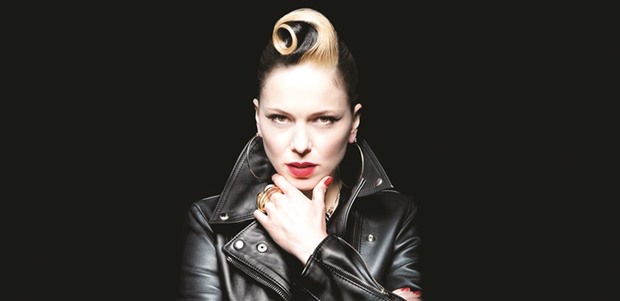 BEING HERSELF: Imelda May says she loves being on stage.