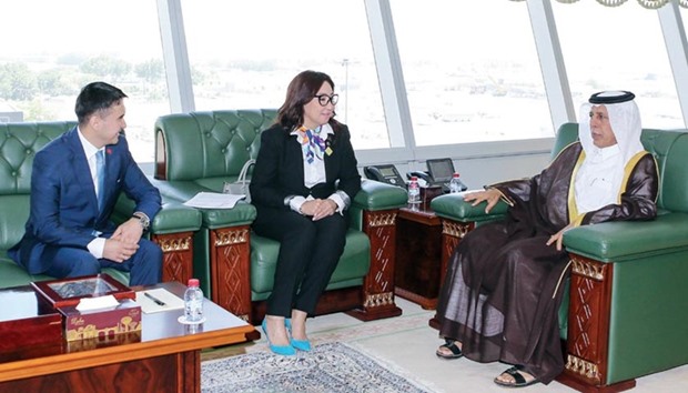 HE the Deputy Prime Minister and Minister of State for Cabinet Affairs Ahmed bin Abdullah bin Zaid al-Mahmoud met yesterday with Kyrgyzu2019s Deputy Prime Minister Cholpon Sultan Bekova and the accompanying delegation on the sidelines of her participation in the 17th Doha Forum.