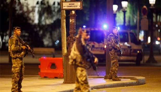 The April 20 attack killed a policeman on Paris's Champs-Elysees.