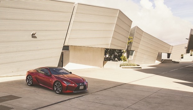 The all-new 2018 Lexus LC.