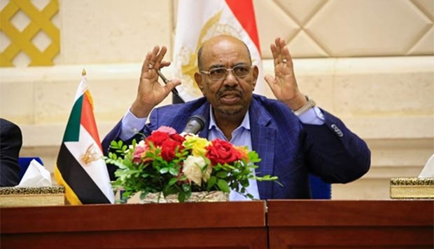 Sudan's President Omar al-Bashir is pictured in Khartoum earlier this year.