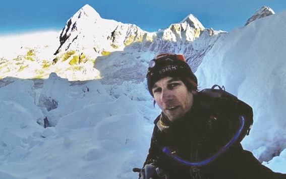 Ryan Sean Davy hid in a cave while climbing Mount Everest to dodge paying fee.