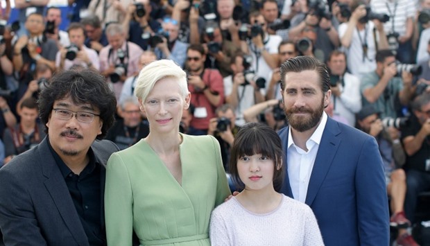 Photocall for the film ,Okja, in competition