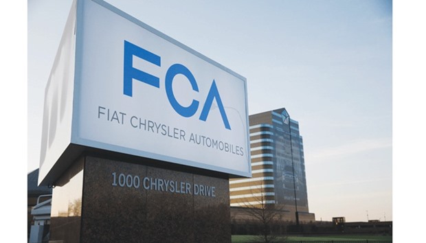 The FCA (Fiat Chrysler Automobile) logo is displayed in front of Chrysler Group world headquarters in Auburn Hills, Michigan. Fiat Chrysler is adamant that its controls werenu2019t designed to cheat emissions tests like Volkswagenu2019s. Investigators have said Fiat Chrysler hasnu2019t been able to fully explain the purpose of all the functions to their satisfaction.