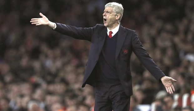 Arsenalu2019s French manager Arsene Wenger during the English Premier League match against Sunderland at the Emirates Stadium in London. (AFP)