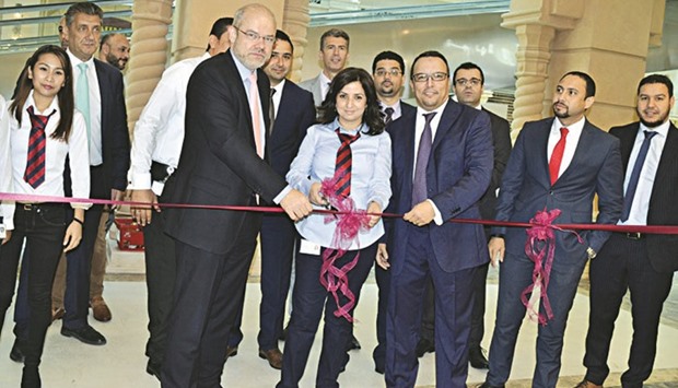 Officials at the opening.