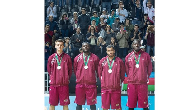 Qataru2019s 3x3 Basketball team won silver after going down fighting against Azerbaijan in the final yesterday.