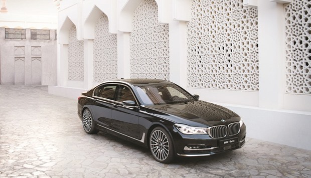 The BMW 730Li sedan starts with a price of QR299,000.