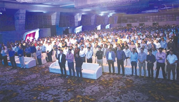 Participants attend the event hosted by Omkar.