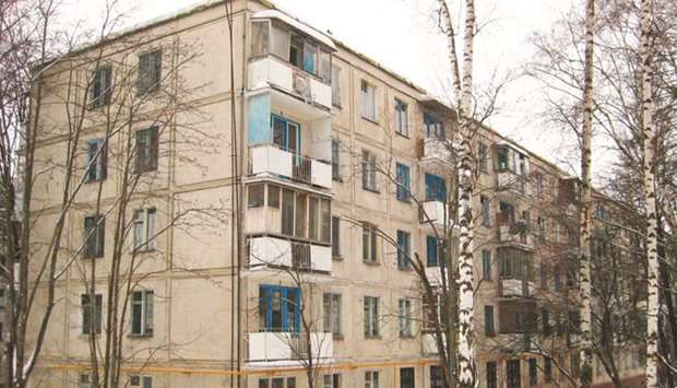 The khrushchevki, the five-storey apartment blocks were constructed in Moscow under Nikita Khrushchevu2019s leadership in the 1950s.