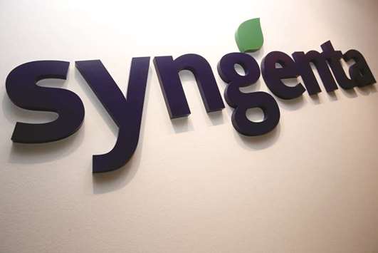 The Syngenta logo is seen in its office in Singapore. ChemChina has raised $20bn mainly in perpetual bonds to finance its purchase of Swiss seeds firm Syngenta, with Bank of China becoming the single largest investor providing half of that funding, according to a regulatory filing.