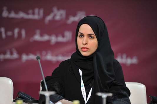 HE ambassador Sheikha Alia Ahmed bin Saif al-Thani